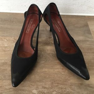 Donald J. Pliner Cut Out Wingtip Heels